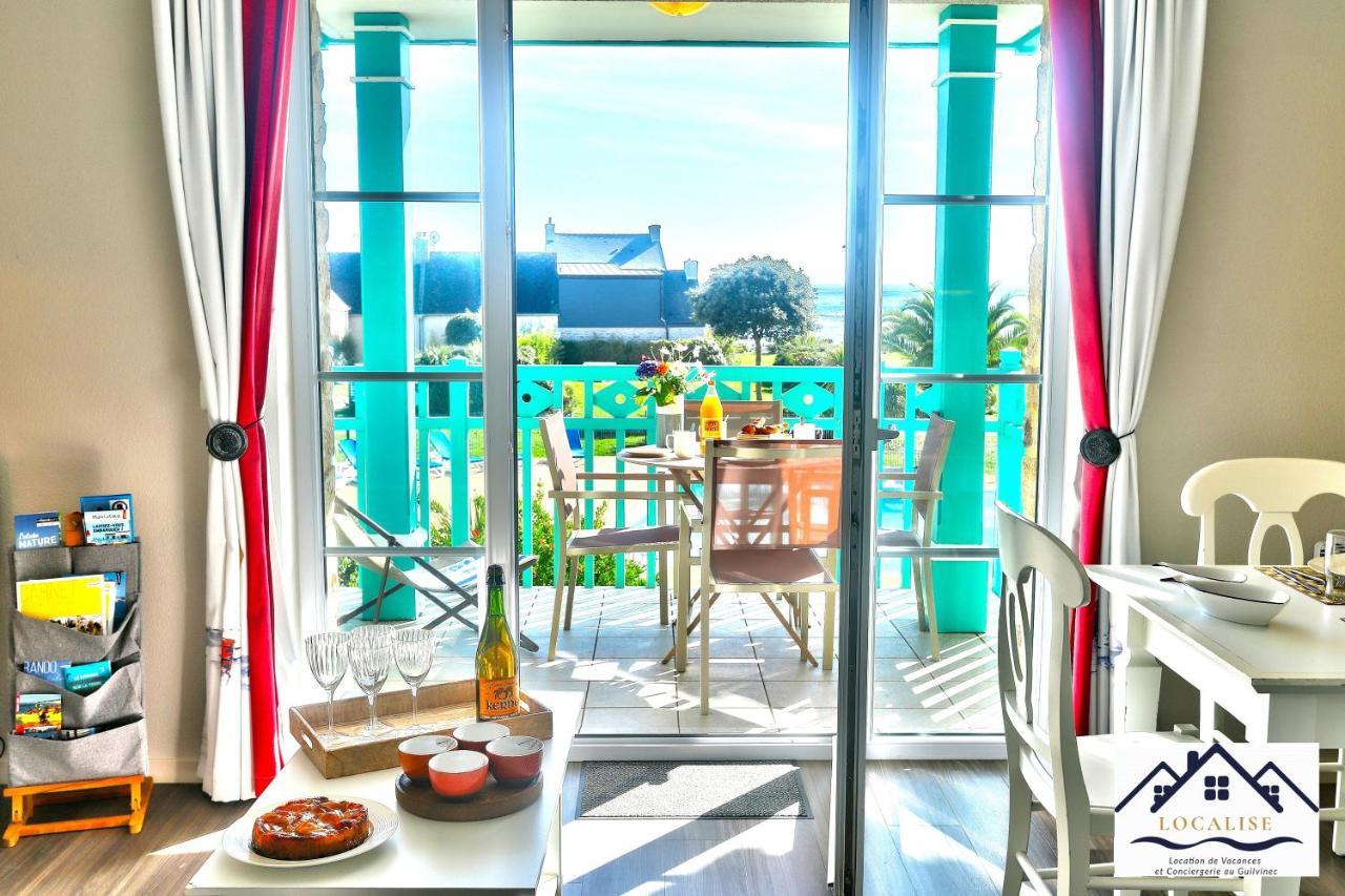 Localise Au Guilvinec - A15 - Vue Sur La Mer La Piscine Et Le Jardin - Tout A Pied, Plages, Port, Centre, Commerces, Marche - Wifi Inclus - Animaux Bienvenus - Linge De Lit Inclus 외부 사진