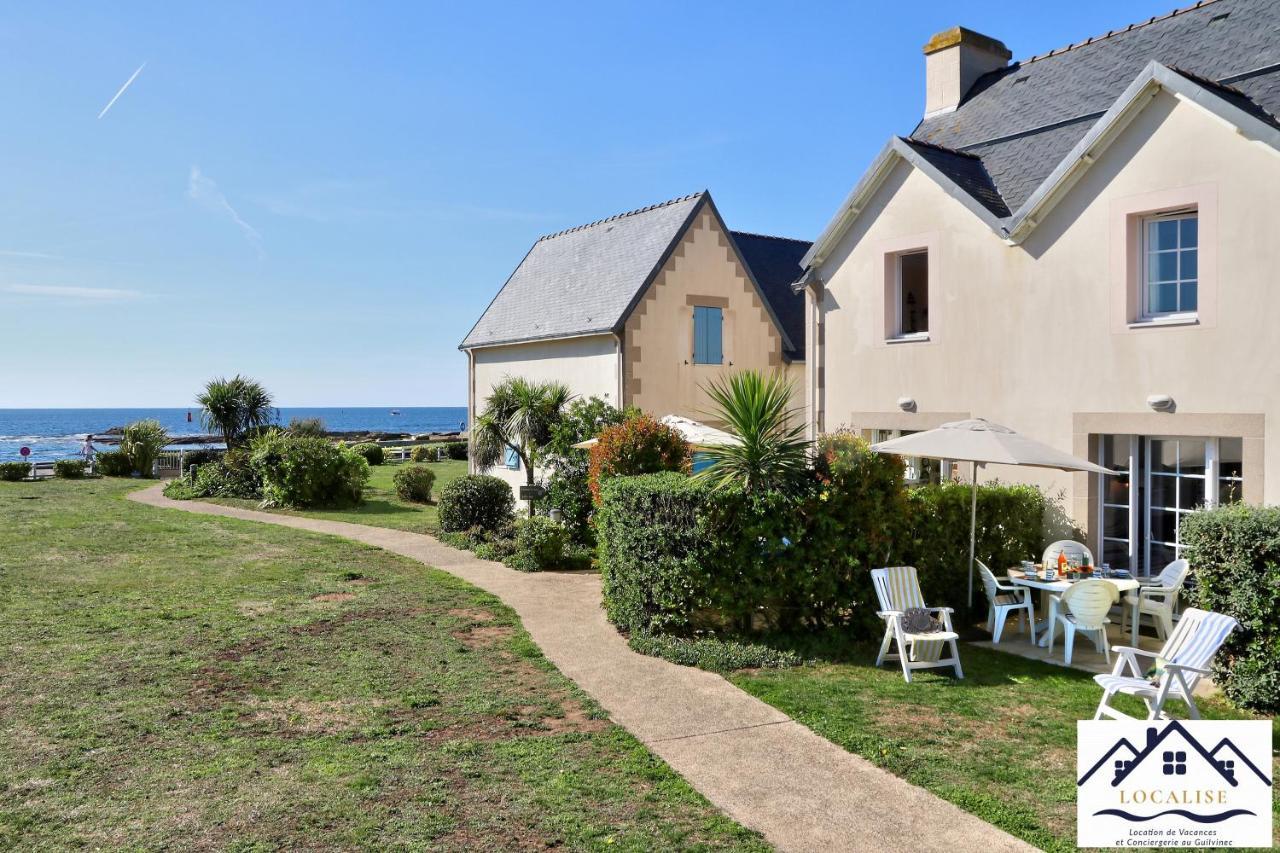 Localise Au Guilvinec - A15 - Vue Sur La Mer La Piscine Et Le Jardin - Tout A Pied, Plages, Port, Centre, Commerces, Marche - Wifi Inclus - Animaux Bienvenus - Linge De Lit Inclus 외부 사진